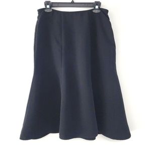 Vintage black bell skirt‎